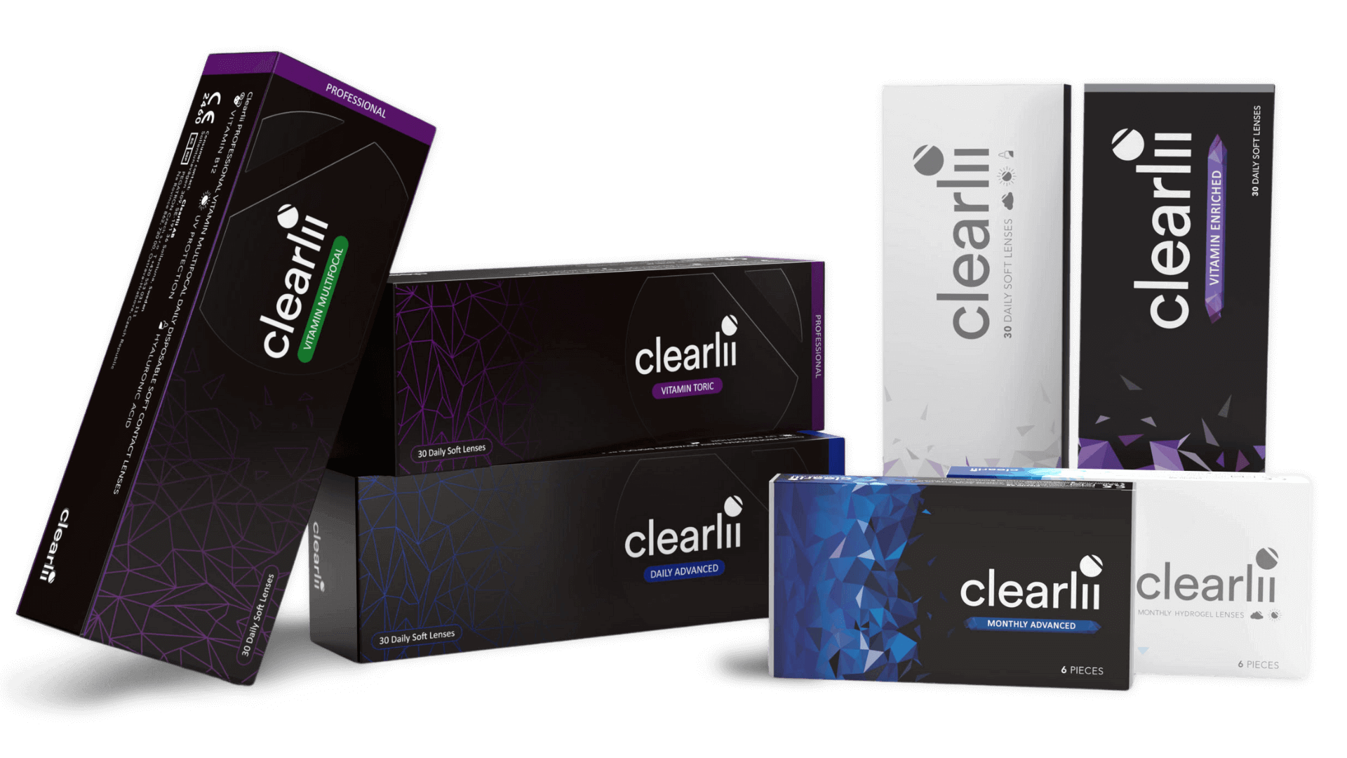 The Clearlii contact lens range